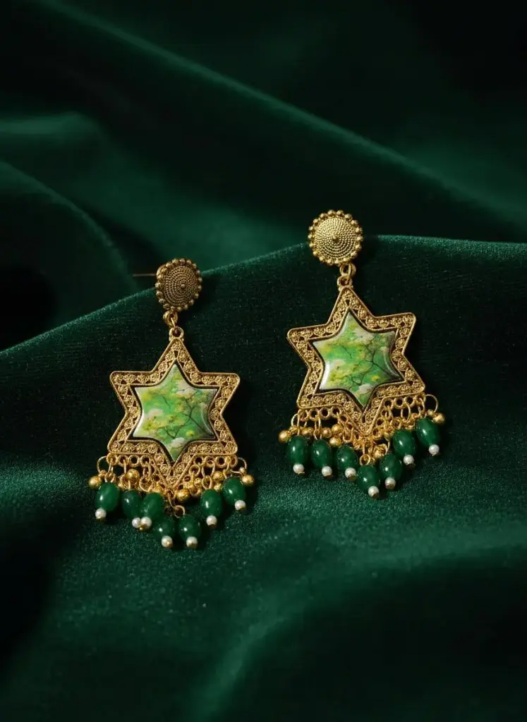 गुलबhar Jhumkas